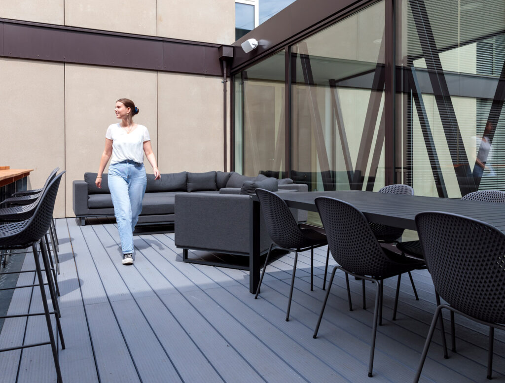 Outdoor Lounge Terrasse im IDPM
