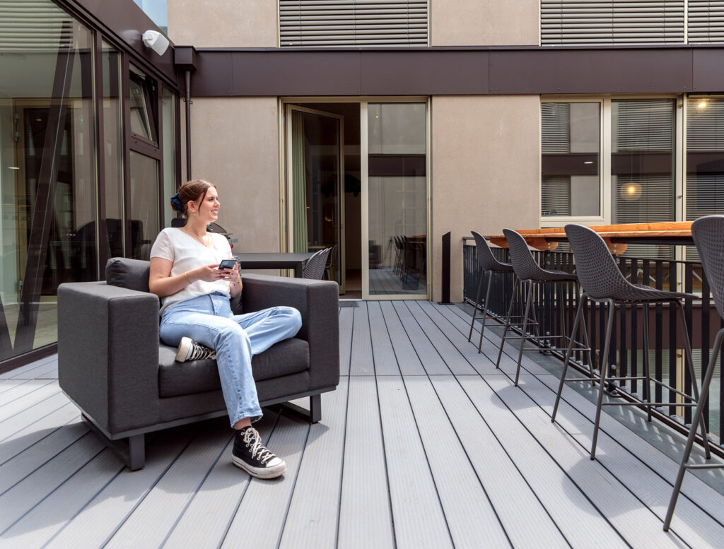 Outdoor Lounge Terrasse im IDPM